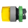 tête BT lumin 3 pos rap jaune - ZB5AK1783C0 Schneider Electric