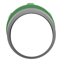 Harmony XB5 - tête bouton poussoir - Ø22 - col grise - dépass - blanc - ZB5AL1C0 Schneider Electric