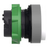 Harmony XB5 - tête bouton poussoir - Ø22 - col grise - dépass - blanc - ZB5AL1C0 Schneider Electric