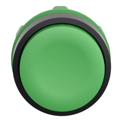 Harmony XB5 - tête bouton poussoir à impulsion - Ø22 - dépassant - vert - ZB5AL3 Schneider Electric