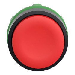 Harmony XB5 - tête bouton poussoir à impulsion - Ø22 - dépassant - rouge - ZB5AL4 Schneider Electric