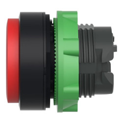 Harmony XB5 - tête bouton poussoir à impulsion - Ø22 - dépassant - rouge - ZB5AL4 Schneider Electric