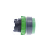 Harmony tête de bouton poussoir + capuchon IP69K - Ø22 - vert - ZB5AP3 Schneider Electric