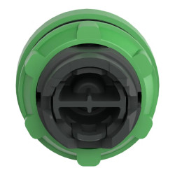 Harmony tête de bouton poussoir + capuchon IP66 - Ø22 - vert - ZB5AP3S Schneider Electric