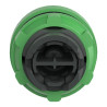 Harmony tête de bouton poussoir + capuchon IP66 - Ø22 - vert - ZB5AP3S Schneider Electric