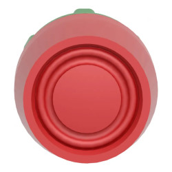 Harmony tête de bouton poussoir + capuchon IP66 - Ø22 - rouge - ZB5AP4S Schneider Electric