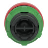 Harmony tête de bouton poussoir + capuchon IP66 - Ø22 - rouge - ZB5AP4S Schneider Electric