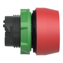 Harmony tête de bouton poussoir + capuchon IP66 - Ø22 - rouge - ZB5AP4S Schneider Electric