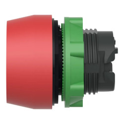 Harmony tête de bouton poussoir + capuchon IP66 - Ø22 - rouge - ZB5AP4S Schneider Electric