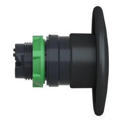 Harmony tête de bouton poussoir Ø 60 mm - Ø22 - noir - ZB5AR2 Schneider Electric