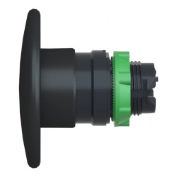 Harmony tête de bouton poussoir Ø 60 mm - Ø22 - noir - ZB5AR2 Schneider Electric