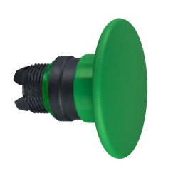 Harmony tête de bouton poussoir Ø 60 mm - Ø22 - vert - ZB5AR3 Schneider Electric