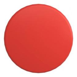 Harmony tête de bouton poussoir Ø 60 mm - Ø22 - rouge - ZB5AR4 Schneider Electric