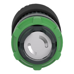 Harmony XB5 - tête coup de poing - pousser tourner - Ø30 - noir - ZB5AS42 Schneider Electric