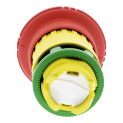 Harmony XB5 - tête bouton arrêt urgence - Ø40 - pousser tourn - rouge - ZB5AS844 Schneider Electric