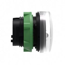 Harmony XB5 - tête voyant lumineux BA9s - Ø22 - lisse - blanc - ZB5AV01 Schneider Electric