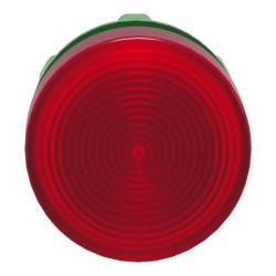 Harmony XB5 - tête voyant lumineux DEL - Ø22 - strié - rouge - ZB5AV043S Schneider Electric