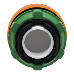 Harmony XB5 - tête voyant lumineux DEL - Ø22 - lisse - orange - ZB5AV053 Schneider Electric