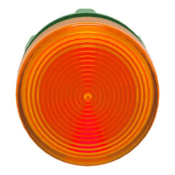 Harmony XB5 - tête voyant lumineux DEL - Ø22 - strié - orange - ZB5AV053S Schneider Electric