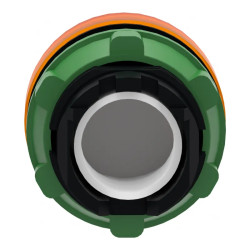 Harmony XB5 - tête voyant lumineux DEL - Ø22 - strié - orange - ZB5AV053S Schneider Electric