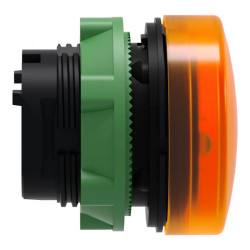 Harmony XB5 - tête voyant lumineux DEL - Ø22 - strié - orange - ZB5AV053S Schneider Electric