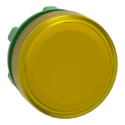 Harmony XB5 - tête voyant lumineux DEL - Ø22 - lisse - jaune - ZB5AV083 Schneider Electric