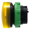 Harmony XB5 - tête voyant lumineux DEL - Ø22 - strié - jaune - ZB5AV083S Schneider Electric