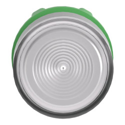 tête BP lumineux Ø22 blanc - ZB5AW313SC0 Schneider Electric