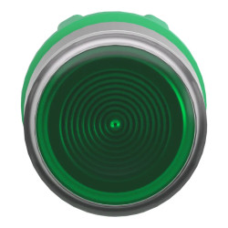 tête BP lumineux Ø22 vert - ZB5AW333SC0 Schneider Electric