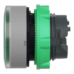 tête BP lumineux Ø22 vert - ZB5AW333SC0 Schneider Electric