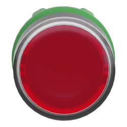 Harmony XB5 - tête bouton poussoir lumineux DEL - Ø22 - rouge - ZB5AW343 Schneider Electric