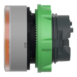 tête BP lumineux Ø22 orange - ZB5AW353C0 Schneider Electric