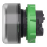 tête BP lum Ø22 blanc capuchon - ZB5AW513C0 Schneider Electric