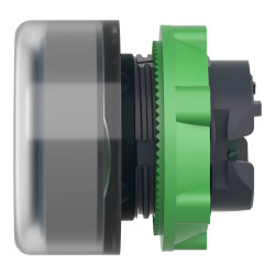 tête BP lum Ø22 bleu capuchon - ZB5AW563C0 Schneider Electric