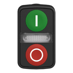 BOUTON DOUBLE TOUCHES PLA - ZB5AW7A3741 Schneider Electric