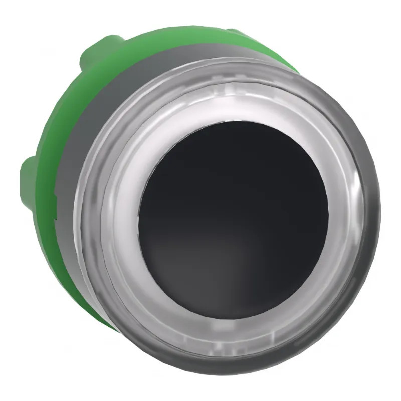 Harmony XB5 - tête bouton poussoir lumineux DEL - Ø22 - anneau - blanc - ZB5AW913 Schneider Electric