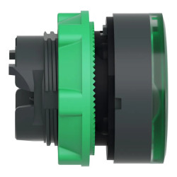 Harmony XB5 - tête bouton poussoir lumineux DEL - Ø22 - anneau - vert - ZB5AW933 Schneider Electric