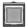 Harmony tête carrée pour bouton poussoir lumineux - Ø22 - blanc - ZB5CH313 Schneider Electric