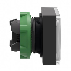 Harmony tête carrée pour bouton poussoir lumineux - Ø22 - blanc - ZB5CH313 Schneider Electric