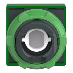 Harmony tête pour voyant - Ø22 - carré - cabochon lisse vert - ZB5CV033 Schneider Electric