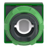 Harmony tête pour voyant - Ø22 - carré - cabochon lisse vert - ZB5CV033 Schneider Electric