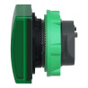 Harmony tête pour voyant - Ø22 - carré - cabochon lisse vert - ZB5CV033 Schneider Electric