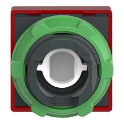 Harmony tête pour voyant - Ø22 - carré - cabochon lisse rouge - ZB5CV043 Schneider Electric