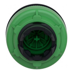 Harmony XB5 - tête bouton poussoir à impulsion - flush - marqué - vert - ZB5FA331 Schneider Electric