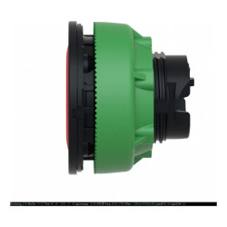 Harmony XB5 - tête bouton poussoir à impulsion - flush - rouge - ZB5FA4 Schneider Electric