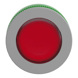 tête BP flush Ø22 étiq rouge - ZB5FA48C0 Schneider Electric
