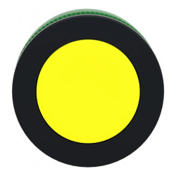 Harmony XB5 - tête bouton poussoir à impulsion - flush - jaune - ZB5FA5 Schneider Electric