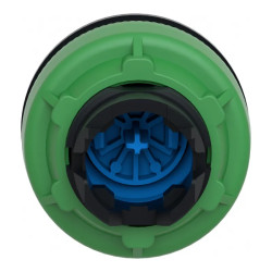 Harmony XB5 - tête bouton poussoir à impulsion - flush - bleu - ZB5FA6 Schneider Electric