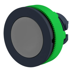 Harmony XB5 - tête bouton poussoir à impulsion - flush - gris - ZB5FA8 Schneider Electric