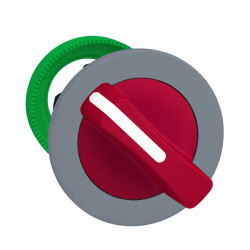 tête BT flush 2 pos fixe rouge - ZB5FD204C0 Schneider Electric